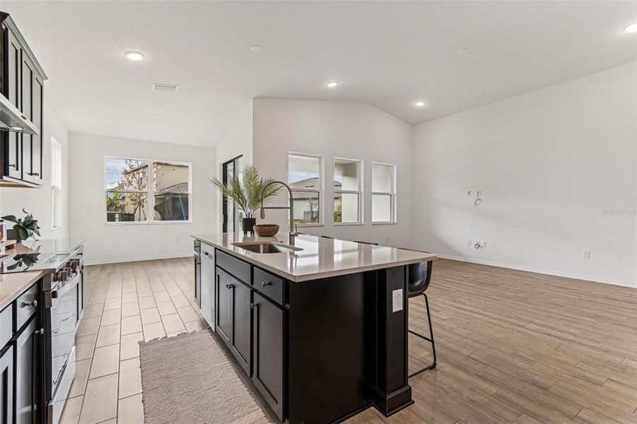 Furnished interior view inside a new home in Isles at Bayview, Parrish (Image 11). Furnished interior view inside a new home in Isles at Bayview, Parrish (Image 11).