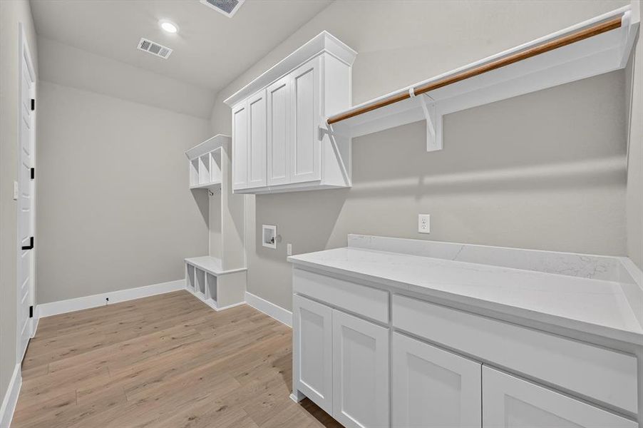 Furnished interior view inside a new home in Coyote Crossing, Godley (Image 15).