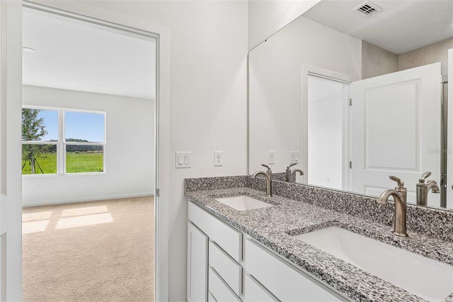 Furnished interior view inside a new home in Liberty Trace, Haines City (Image 9).