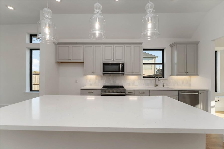 Furnished interior view inside a new home in Arabella on the Prairie, Richmond (Image 10).