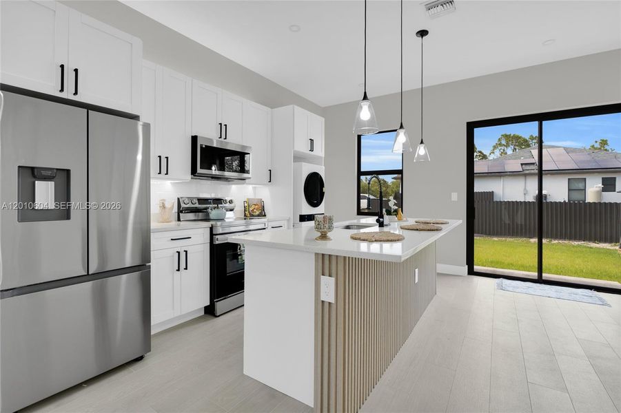 Furnished interior view inside a new home in , Lehigh Acres (Image 12).