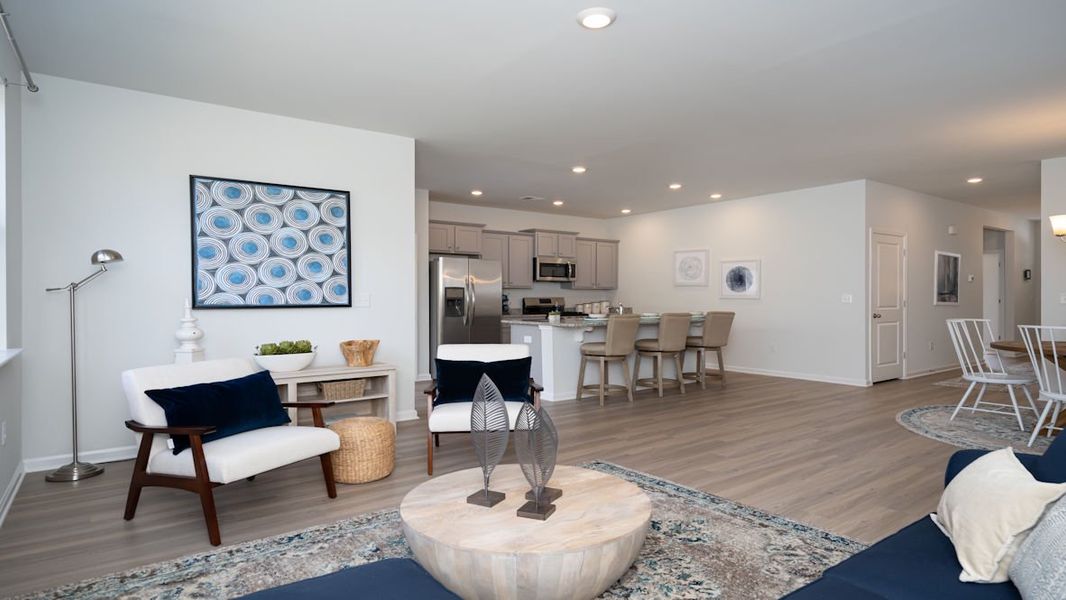 Representative furnished interior of a home built from the KERRY by D.R. Horton in Lochaven, Conway (Image 32).