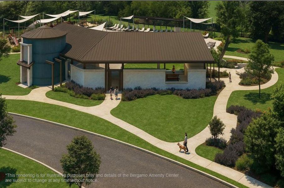 View of the community common area featuring open green space designed for residents to gather and enjoy outdoor activities.