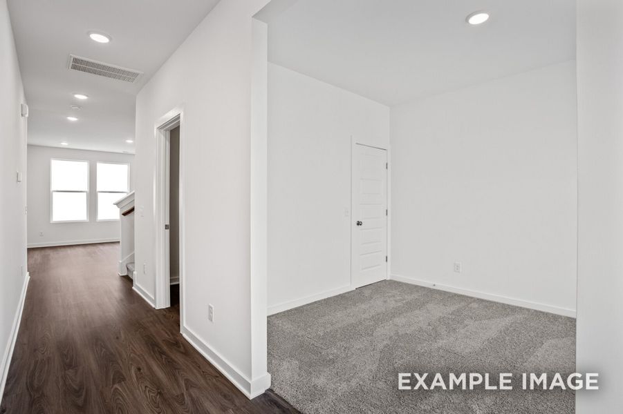 Representative unfurnished interior of a home built from the The Logan A by Davidson Homes LLC in Woods Crossing, Gallatin (Image 18).