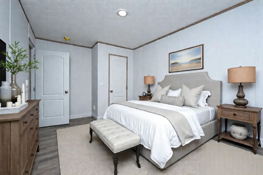 Furnished interior view inside a new home in , St. Stephen (Image 17). Furnished interior view inside a new home in , St. Stephen (Image 17).