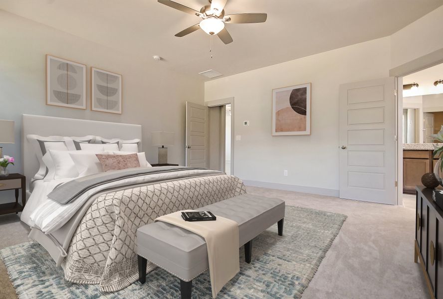 Harrington Master Bedroom Furnished