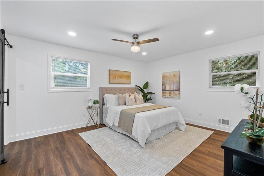 Furnished interior view inside a new home in , East Point (Image 6).