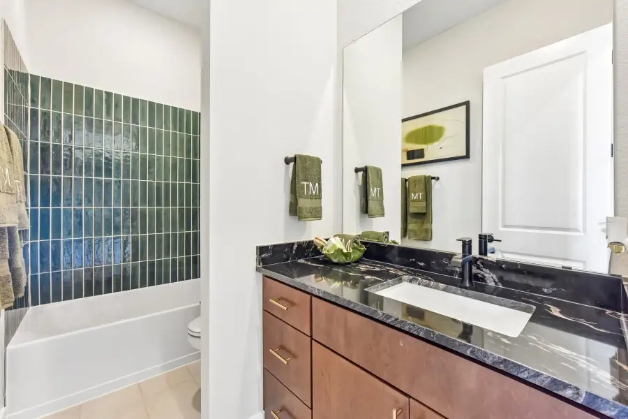 Representative furnished interior of a home built from the Enfield by Taylor Morrison in Eastwood, Manor (Image 31).