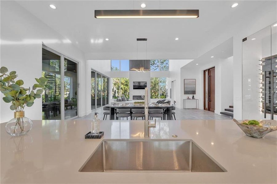 Furnished interior view inside a new home in , Sarasota (Image 12).