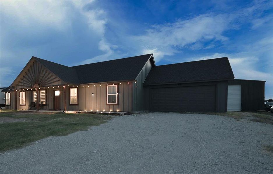 Front two car garage Front two car garage