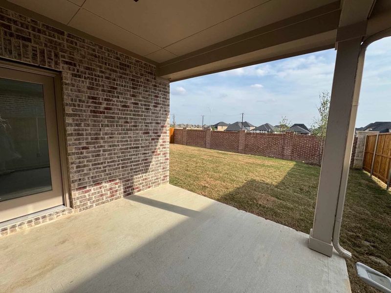 Covered Patio Construction Progress