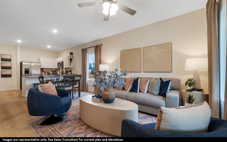 Furnished interior view inside a new home in Stonehenge, Manchester (Image 12).