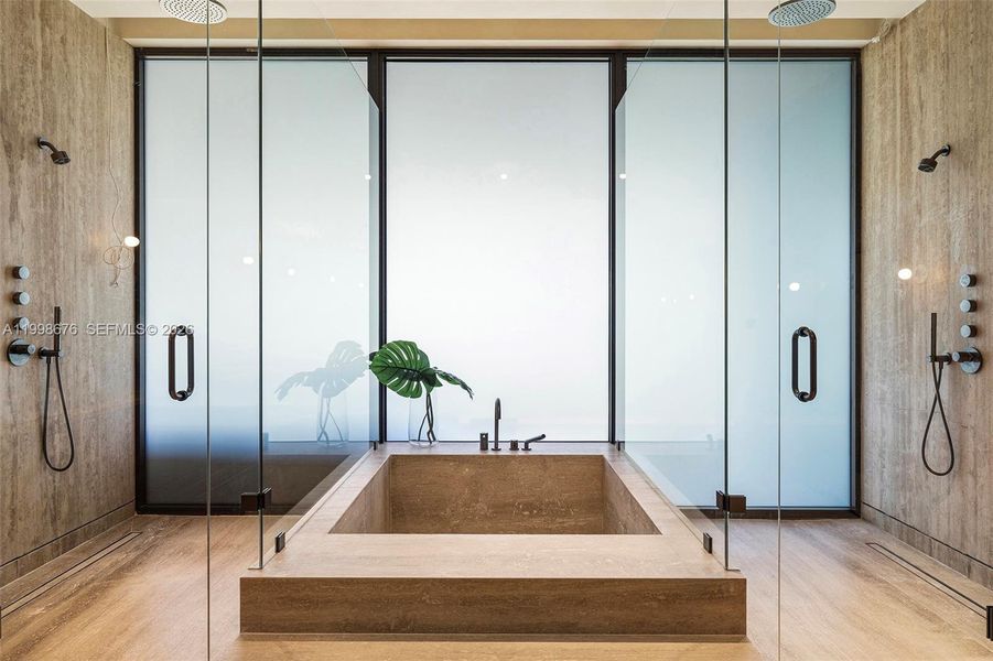 Furnished interior view inside a new home in , Bay Harbor Islands (Image 53).