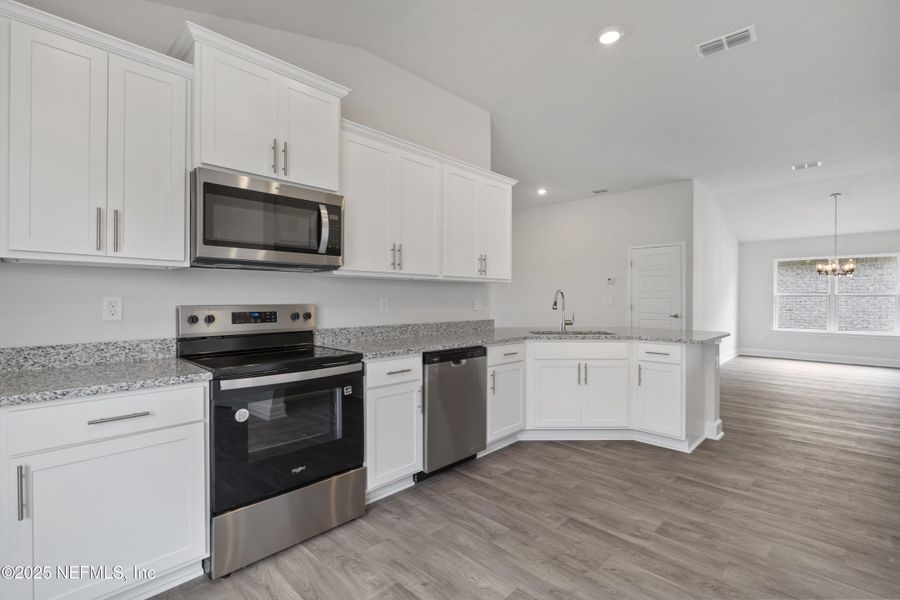 Furnished interior view inside a new home in Shadow Crest at Rolling Hills, Green Cove Springs (Image 7).