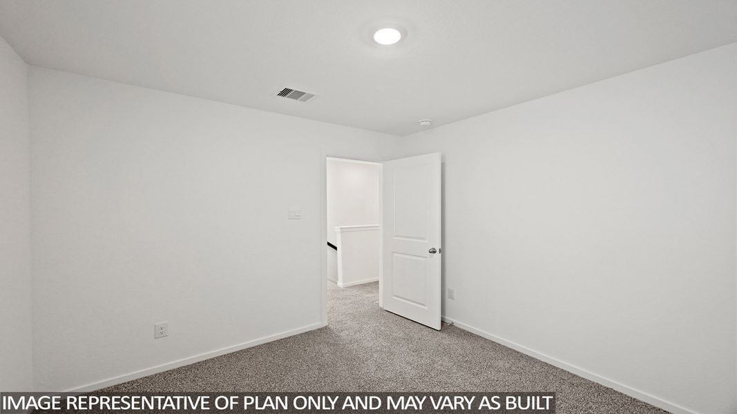 Spacious, unfurnished interior of a new home in Bridges on Lake Houston Villas, Humble (Image 15). Spacious, unfurnished interior of a new home in Bridges on Lake Houston Villas, Humble (Image 15).