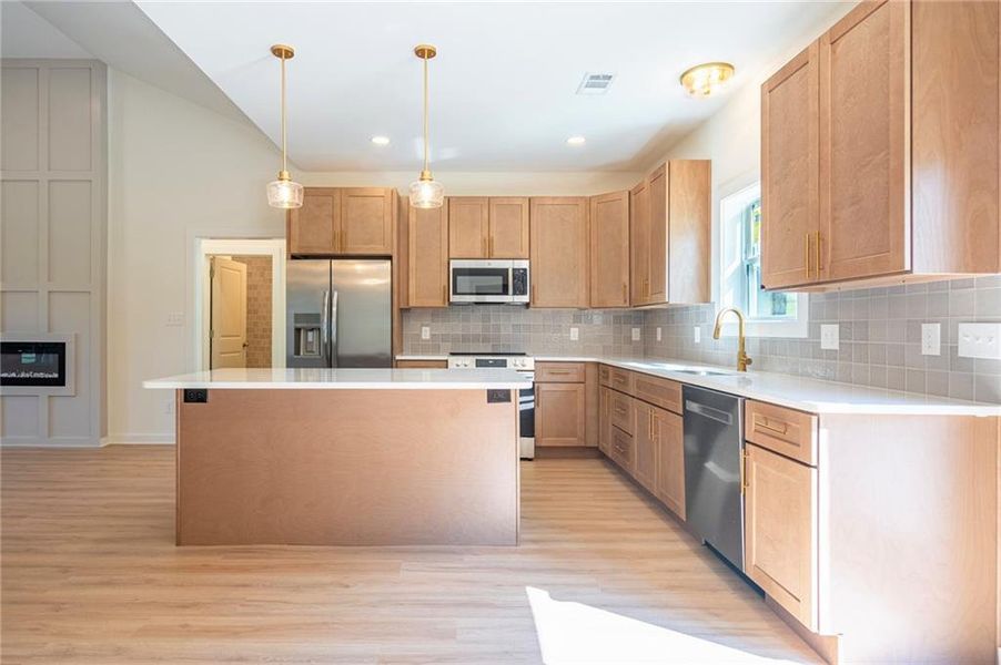 Furnished interior view inside a new home in , Cedartown (Image 7).