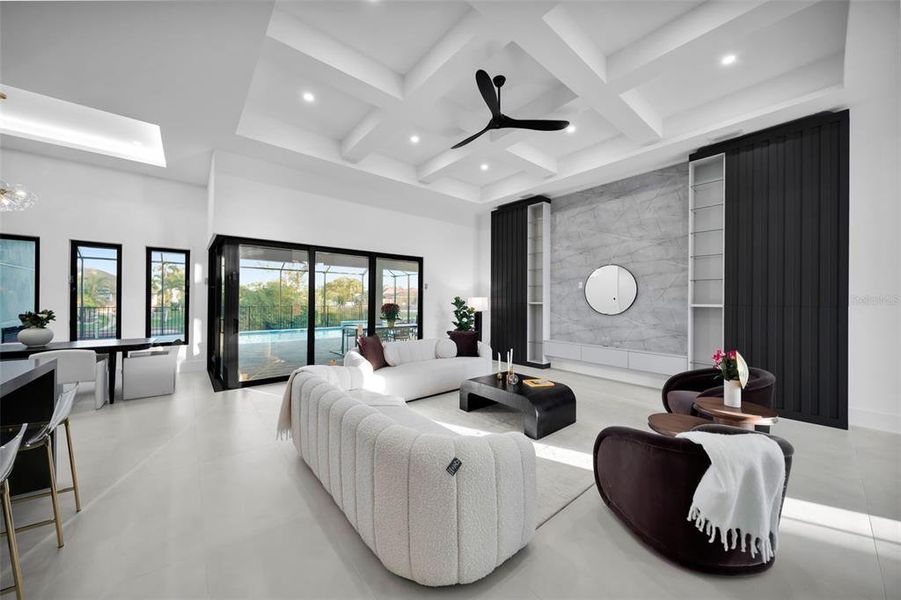 Furnished interior view inside a new home in , Cape Coral (Image 5).