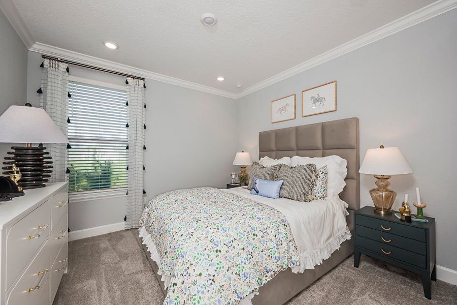 Representative furnished interior of a home built from the Torres by Taylor Morrison in Headwaters at Lofton Creek, Yulee (Image 22).