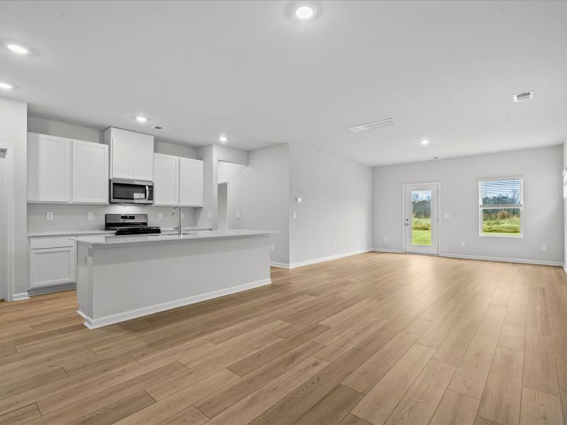Spacious, unfurnished interior of a new home in Pleasant Brook, Piedmont (Image 12).
