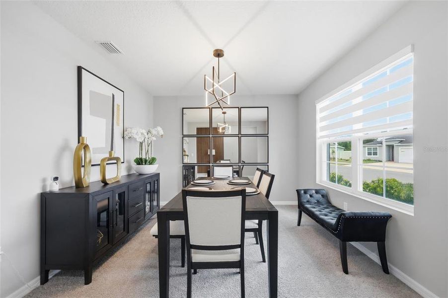 Furnished interior view inside a new home in Edgemont at Serenoa, Clermont (Image 6).