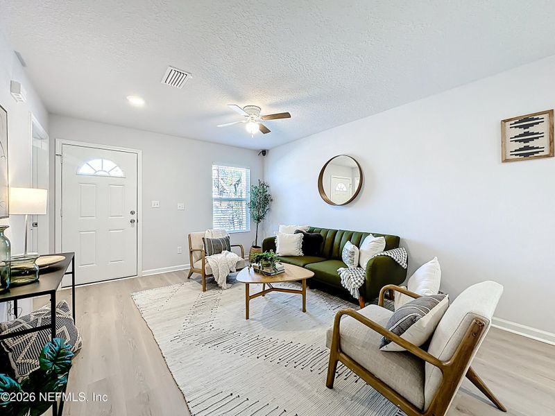 Furnished interior view inside a new home in , Jacksonville (Image 6).