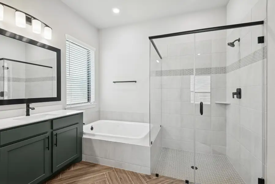 Furnished interior view inside a new home in Riceland 60’ Homesites, Mont Belvieu (Image 9). Furnished interior view inside a new home in Riceland 60’ Homesites, Mont Belvieu (Image 9).