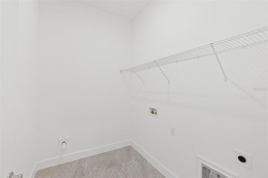 Utility Room w/Shelving