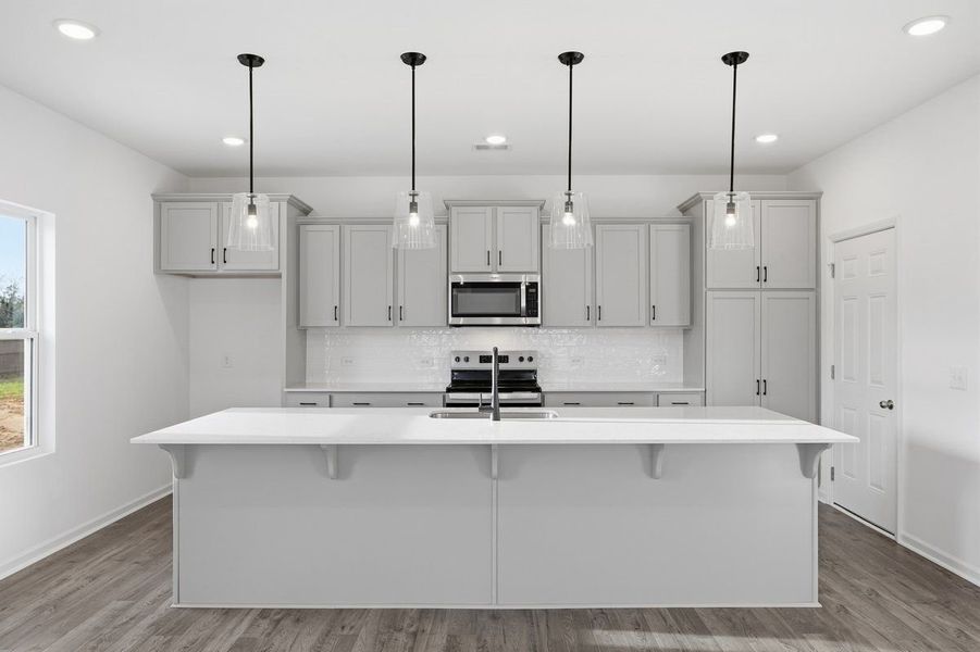 Furnished interior view inside a new home in Reeves Crossing, St. George (Image 6).