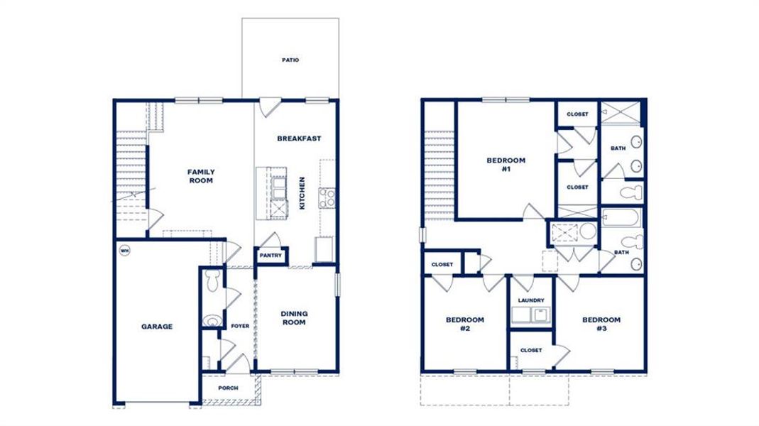 2D floor plan layout of this home in , Athens, GA (Image 3). 2D floor plan layout of this home in , Athens, GA (Image 3).