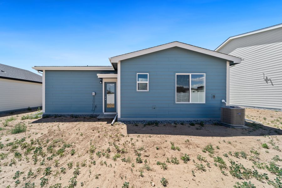 3820 Soapstone St - Back Exterior