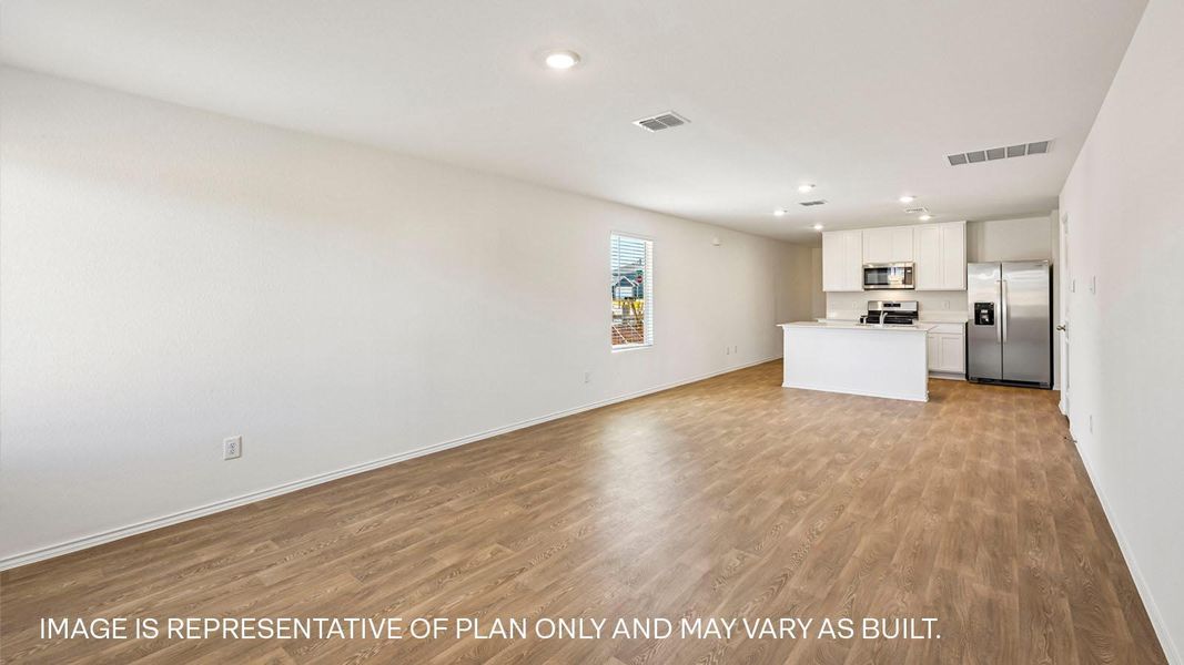 Spacious, unfurnished interior of a new home in Prairie Lakes, Buda (Image 12).