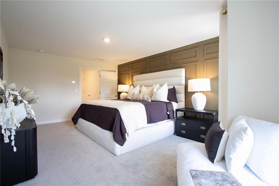 Furnished interior view inside a new home in Harvest Park, Decatur (Image 15).