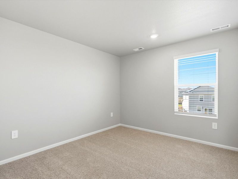 Spacious, unfurnished interior of a new home in Lorson Ranch : The Springs Collection, Colorado Springs (Image 17). Spacious, unfurnished interior of a new home in Lorson Ranch : The Springs Collection, Colorado Springs (Image 17).