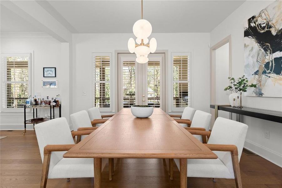 Furnished interior view inside a new home in , Marietta (Image 73). Furnished interior view inside a new home in , Marietta (Image 73).