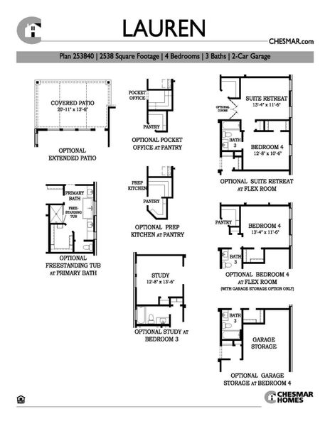 Added Pocket Office Option and Stand alone tub. Added Pocket Office Option and Stand alone tub.