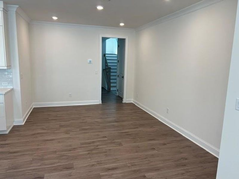 Spacious, unfurnished interior of a new home in Promenade at Sawnee Village, Cumming (Image 13).