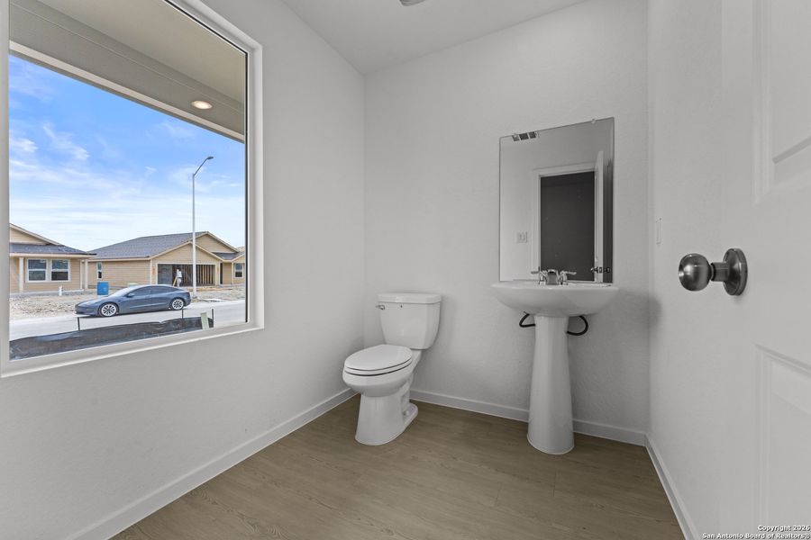 Furnished interior view inside a new home in Voss Farms, New Braunfels (Image 6).