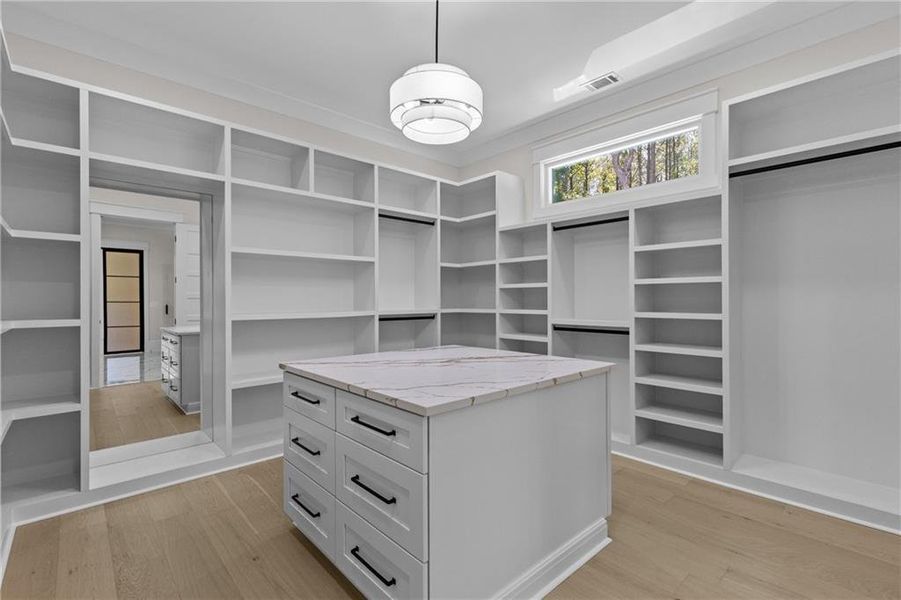 Furnished interior view inside a new home in , Monroe (Image 13).