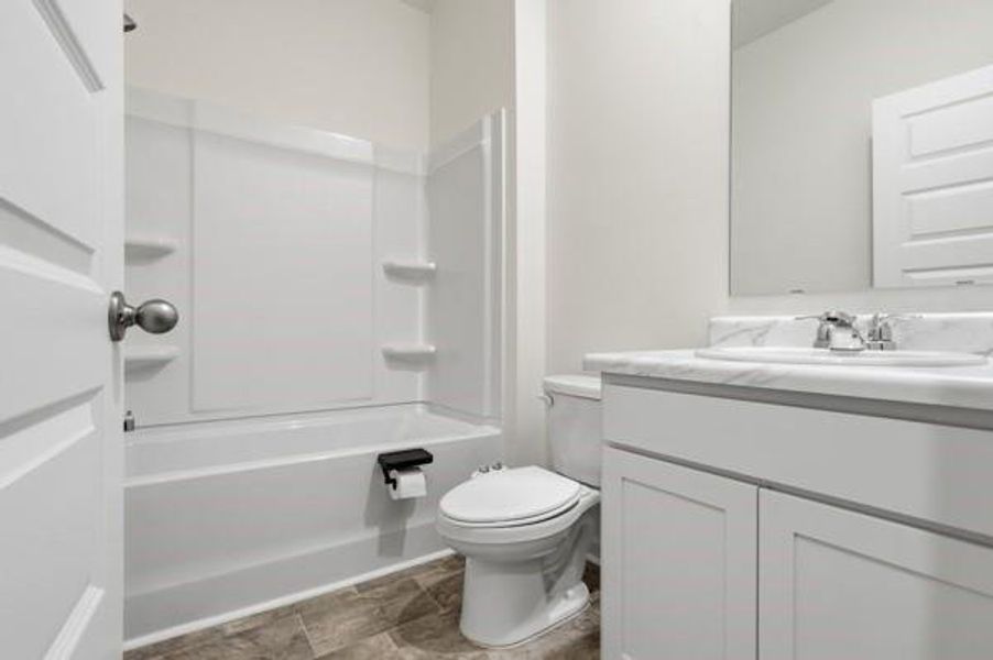 Furnished interior view inside a new home in , Atlanta (Image 6).