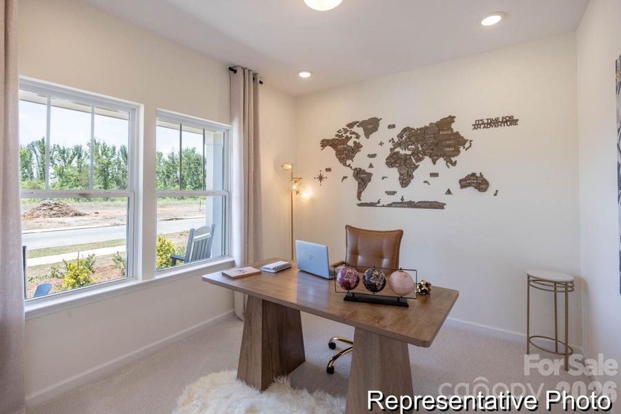 Furnished interior view inside a new home in Colvin Park, Rock Hill (Image 4).