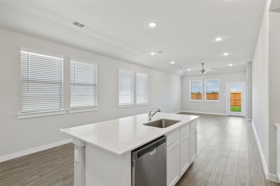 Furnished interior view inside a new home in Trinity Ranch, Elgin (Image 7).
