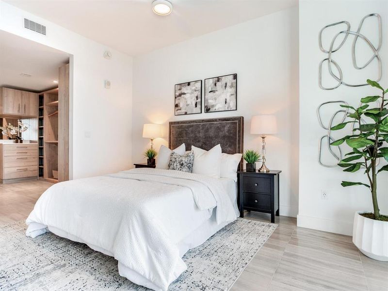 Furnished interior view inside a new home in , Tampa (Image 12).