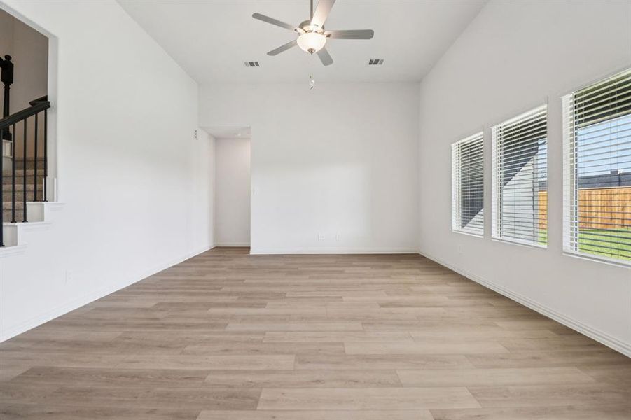 Spacious, unfurnished interior of a new home in Lakehaven - Premier Series, Farmersville (Image 26). Spacious, unfurnished interior of a new home in Lakehaven - Premier Series, Farmersville (Image 26).