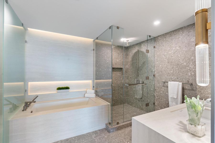 Furnished interior view inside a new home in Casamar, Pompano Beach (Image 16).