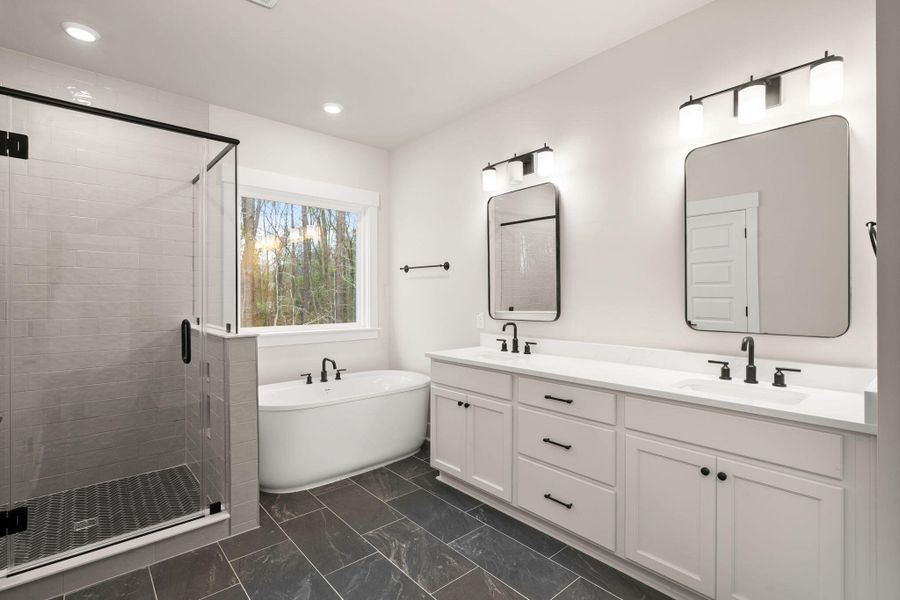 Furnished interior view inside a new home in , Mount Pleasant (Image 15).