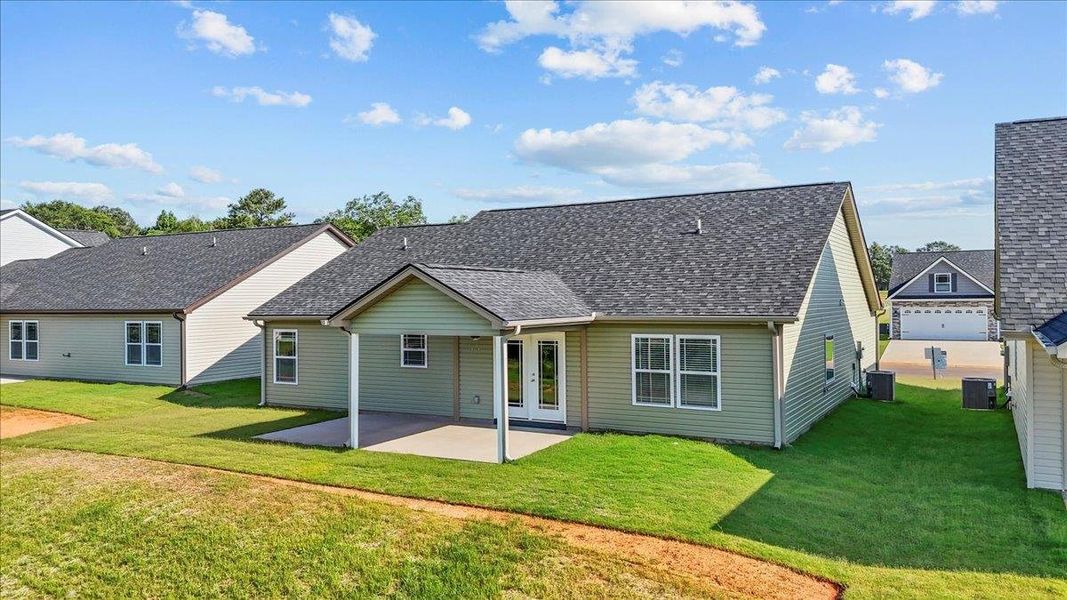 Front exterior of a new home in Mills Gin, Campobello, SC, highlighting curb appeal (Image 18).