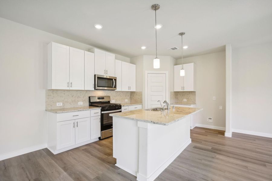 Photo is not of the actual home but is an inspirational photo of builder’s model home and may depict options, furnishings, and/or decorator features that are not included.