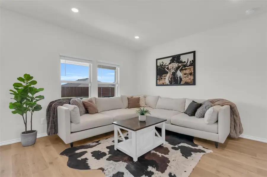 Furnished interior view inside a new home in , Princeton (Image 5).