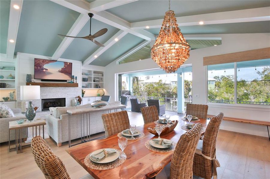 Furnished interior view inside a new home in , Sarasota (Image 11).