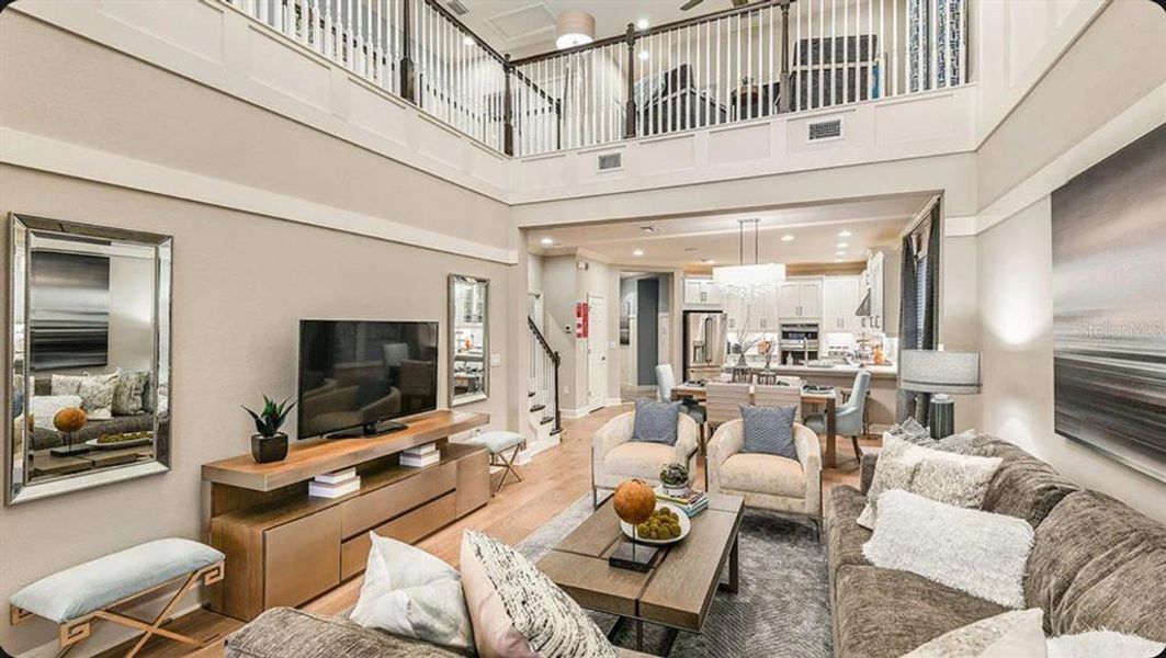 Furnished interior view inside a new home in Tiburon, Nokomis (Image 5).